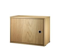 String Cabinet con puerta batiente String Roble. 58x30 cm