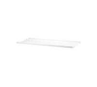 String Estante String metal Blanco. 58x20 cm. borde bajo