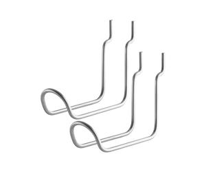 String Gancho vertical String Outdoor Acero inoxidable. doble. paquete de 2