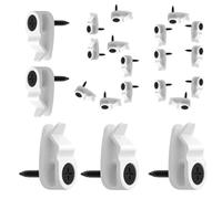 String Light Clips Outdoor, Heavy Duty Waterproof Hooks, 0.47x0.91x1.02 Inches, 50 Piece Hanging Set for Secure Mounting and Decorative Lighting in Home, Garden, Holiday Party