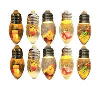 String Lights - LED Lights | Fairy Lights | Vintage Snow Globe Christmas Lights, Christmas Lights, Decorative Cartoon Holiday Favor Christmas Tree LED Lights, Globe String Lights For Parties