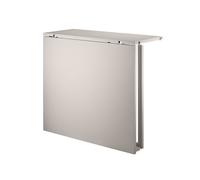 String Mesa plegable String Beige-patas de metal beige