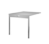 String Mesa plegable String Gris-patas de metal gris