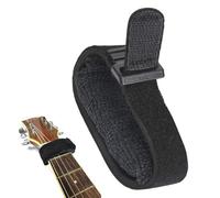 String Muter - Algodón elástico, 7.28in Multi-propósito Damper ajustable Tensión | Reducción de ruido Guitarra Accesorios Silent Play, String Damper para bajo, guitarra eléctrica, guitarras acústicas