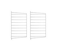 String Panel de pared galvanizado String Outdoor Galvanizado. 50x30 cm. paquete de 2