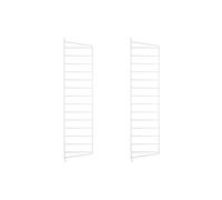 String Panel de pared String Blanco. 75x20 cm. paquete de 2