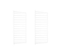 String Panel de pared String Blanco. 75x30 cm. paquete de 2