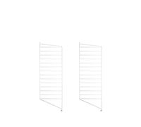 String Panel de suelo String Blanco. 85x30 cm. paquete de 2