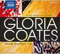 Gloria Coates – String Quartets Nos. 1-9 – CD – NAXOS