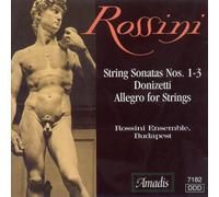 String Sonatas 1-3 / Allegro for Strings by G. Rossini (2000-10-07)