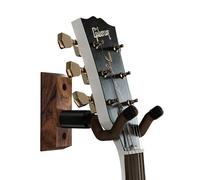 String Swing Colgador de Pared para Guitarra y Soporte Pared Guitarra - Nogal Negro