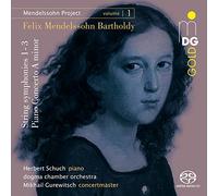 String Symphonies/Piano Concerto/Mendelssohn Project Vol 1