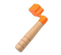 String Winder, Guitar Peg Puller, String Changing Tool, Ergonomic Wooden Handle, Precision Peg Remover, Live Recording Practice Travel, 5.5x1.2 Inches, Brown, 1 Piece, 25g