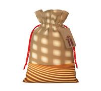 Stripe Don't Kill My Vibe - Bolsa de regalo con cordón para bodas, fiestas, cumpleaños, bolsa de regalo única, bolsa de lona reutilizable, 1 pieza pequeña