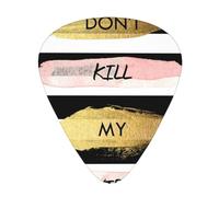 Stripe Don'T Kill My Vibe - Púas de guitarra eléctrica para bajo, púas de guitarra para una experiencia musical inigualable