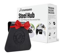 Stripebird - Hub de Golf para Accesorios magnéticos (Negro sigiloso) - Accesorio de Bolsa de Golf para Productos magnéticos - Accede fácilmente a los Accesorios magnéticos de Golf Desde tu Bolsa de