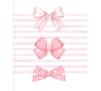 Stripes & Sass: Girly Girl Coquette Notebook for Class & Creativity: Pink College-Ruled Composition Book with Quote to Inspire Confidence