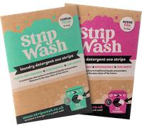 Stripwash Detergentes para la Ropa en Toallitas - Sin perfume Stripwash