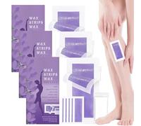 Strisce di cera per il corpo per la depilazione dei capelli, cera corporeo liscio rapido delicato per bikini, gamba ascella, viso, ascelle, kit di strisce per ceretta per il corpo (3 Box)