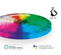 STRISCIA LED STRIP RGB + BIANCO CALDO WI-FI KIT DIMMERABILE 3M (EE-24WSL)