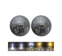 STRIVING BIRD Faros Delanteros Especiales para Motocicletas De 3" para T&riumph Rocket III 3, Speed Triple Y Street Triple 5, Resistentes Al Agua Y A Los Golpes. Faros Delanteros para Moto(Black B)