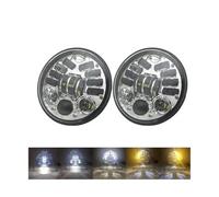 STRIVING BIRD Faros Delanteros Especiales para Motocicletas De 3" para T&riumph Rocket III 3, Speed Triple Y Street Triple 5, Resistentes Al Agua Y A Los Golpes. Faros Delanteros para Moto(Chrome b)