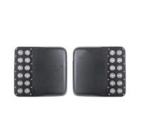 STRIVING BIRD Intermitente del espejo lateral del coche Para Jeep Wrangler JK JL Gladiator JT Carcasa Espejo Retrovisor Lateral Luces Direccionales Doble Fila Funcionando DRL (FOR JK)