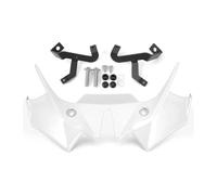 STRIVING BIRD Para Z650 2021-2025 Accesorios Alerón Delantero Alerón Fijo Deflector Carenado Frontal Alerón Lateral para Motocicleta(White)