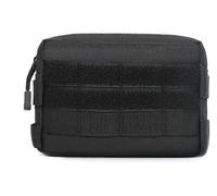 STRJUS Bolsa Trasera Moto Bolsas Sillín De Motocicleta Bolsa Universal para Alforjas Tácticas Viaje para Guardar Herramientas Bolsillo Primeros Auxilios Alforja Motor(Negro)