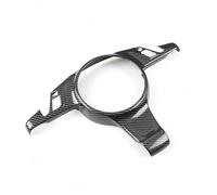 STRJUS Fundas Volante Coche para P&orsche para Cayenne 2011-2017 para Panamera 2010-2016 Cubiertas para Volante Marco del Panel del Volante Embellecedor