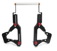 STRJUS Suporte Telemóvel Moto para Yamaha para NMAX 155 2020-2023 Kit De Soporte Montaje Navegador GPS Barra Delantera Base Fijación Navegación A Prueba Golpes