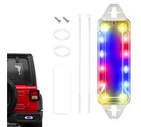 Strobe Lights - 3.62x1.1x0.55 inches LED Strobe Lights, Anti Collision Flashing LEDs, Solar Lamp Warning Safety | Motorcycle Night Driving for Vehicle Cargo travelling adventure