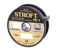 STROFT FC1 - Hilo de pescar de fluorocarbono, 100 m Talla:0,220mm-4,2kg