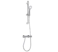 Strohm TEKA - Columna de ducha termostática INCA PRO. Grifo termostático, ducha 3 modos, flexo anti-twist