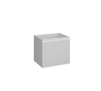 Strohm Teka - Mueble de baño SOLLER. Mueble Auxiliar suspendido, cajón con Cierre Suave, sin Salva sifón, 80x45x56cm, Blanco Mate