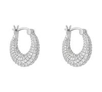 Stroili Oro Pendientes de Mujer Stroili Círculo Plata 925 con Circonitas 1691547.