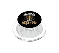 Stroke Survivor by The Grace of God PopSockets PopGrip para MagSafe