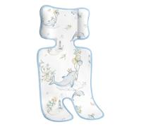 Stroller Comfort Mat, Children Seat Cushion Insert, Airflow Pushchair Liner, Soft Support Pad, for Outdoor Walks Travel Nap Time Summer Heat Park Shopping Home Nursery Car Rides 70x33cm