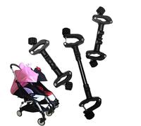 Stroller Connectors, Adjustable Hook Stroller Accessory, Pushchair Link Attachment, Connection Component for Twin Travel & Outdoor Family Trips