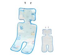 Stroller Cooling Pad, Breathable Adjustable Seat Liner, Child Car Seat Cooler Pad with Soft Fabric Design, Comfortable Liner for High Chair Bassinet Swing Outdoor Travel Beach Camping Park