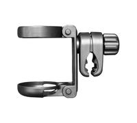 Stroller Cup Holder | Mobility Scooter Bottle Tray | Foldable Removable Organizer For Kayak Snack Chair Boat Cart Golf; Senior RV Home Truck Hospital Treadmill Camping, Universal Mount Clip