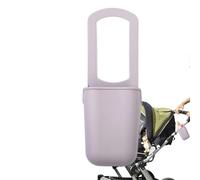 Stroller Cup Holder, Portable Silicone Carrier, Drink Attachment, Flexible Grip Design, with Storage Bags Baskets, for Golf Treadmills Yard Park Picnic Bicycles Garden Stadium Summer Use