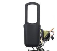 Stroller Cup Holder, Portable Silicone Carrier, Drink Attachment, Flexible Grip Design, with Storage Bags Baskets, for Golf Treadmills Yard Park Picnic Bicycles Garden Stadium Summer Use