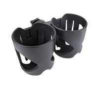 Stroller Cup Holder - Soporte de doble bebida, universal Bike Cup, Walkar Drink Accessory, 7,56 x 4,02 pulgadas Wheelchair Drink Mount | Car Bottle Holders Travel, 360-Degree Rotating Drinks Stand