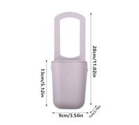 Stroller Cup Holder, Storage Basket, Portable Stadium Picnic Baskets, Silicone Cup Mount for Golf Cart Treadmill Bicycle Park Stadiums Yard Garden Use, 11.02x3.54x2.76 Inches