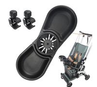Stroller Cup Holder, Universals Cup Holder Attachment, Baby Travel Essentials Accessory, Adjustable Anti-Slip Design for Secure Beverage Storage, Ideal for City Walks, Lawn, Patio, Car