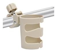 Stroller Drinks Holder - Wheelchair Cup Holder | Shock Proof Bottle Carrier, Adjustable Beverage Rack, Universal Pushchair Accessory, Walker Attachment, Bicycle Tricycle Organizer, Travel