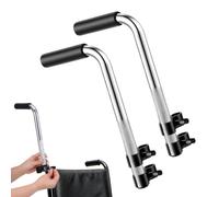 Stroller Extension Handles | 2 Piece Handlebar Adjustable Attachment | Walker Accessories Adults | Ideal for Adults Rallator Walker Exercise Mobility Assist Mejora la estabilidad