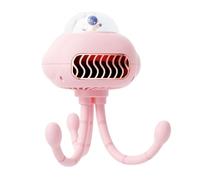Stroller Fan - 3 Speeds USB Charging Cooling Fan, Flexible Tripod Mount | Portable Rechargeable Mini Air Circulator for Desk, Crib, Travel, Car Seat, Outdoor Use, Baby Bed, Office Bike
