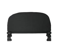 Stroller Footrest, Baby Pushchair Extension Foot Leg Rest, Ergonomic Footstool Support Accessory for Toddler Comfort During Travel Shopping Walks, Black, 30x21x3cm